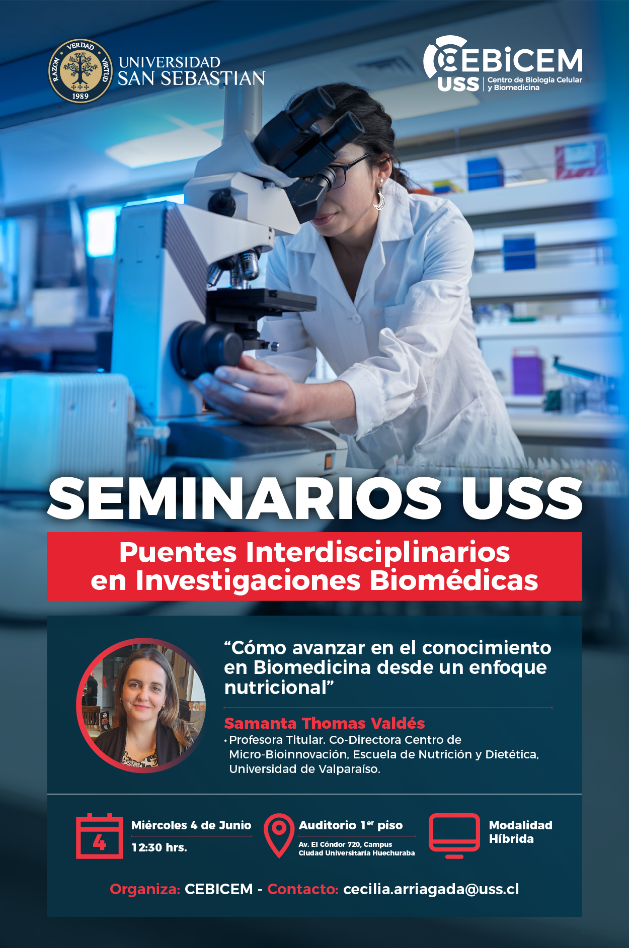 Afiche Seminario CEBICEM 04 de junio 2025